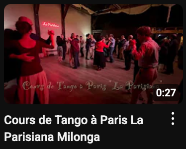 Cours de Tango à Paris La Parisiana